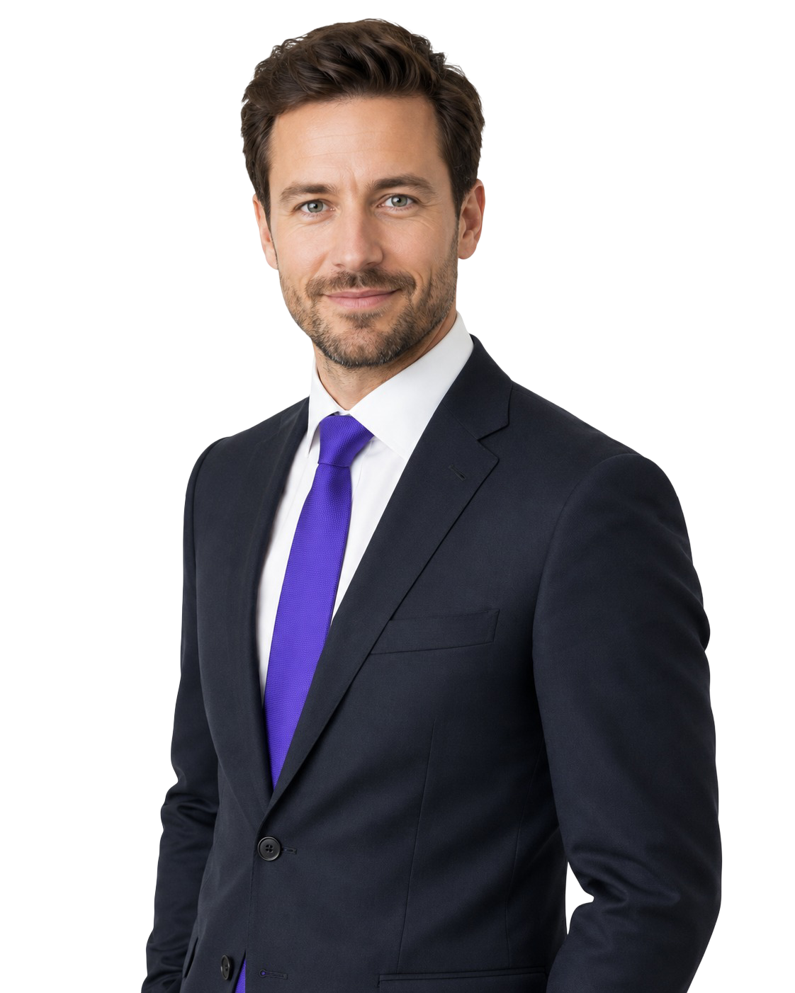 Professional ready for interview after practicing with Tervue AI mock interviews